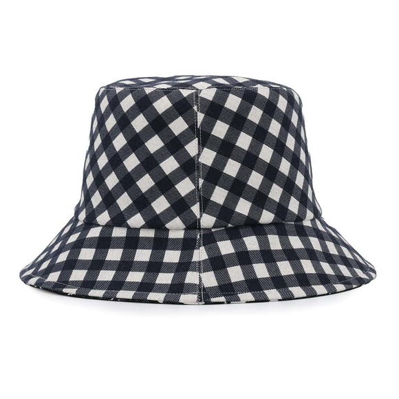 Christian Dior Oblique Plaid Reversible Bucket Hat White main image 7
